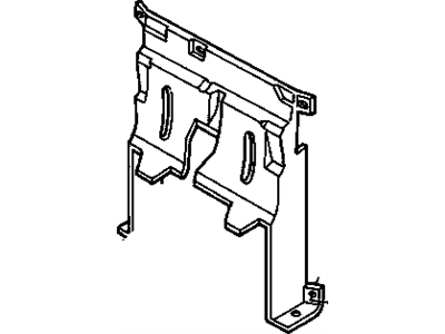 GM 22590435 Baffle Assembly, Radiator Air Front Upper.