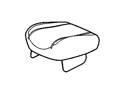 GM 88979467 Seat Cushion Cover 88979467 GM Seat Cushion Cover Illustration 1 of 1