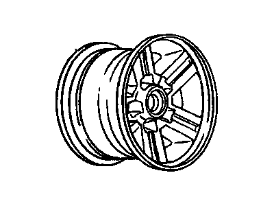 GM 14089082 Wheel Rim,16X8