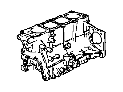 GM 12361504 Engine Assembly, Quad Iv Ld2 (Remanufacture)