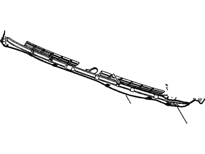 GM 20820072 Panel Assembly, Air Inlet Grille