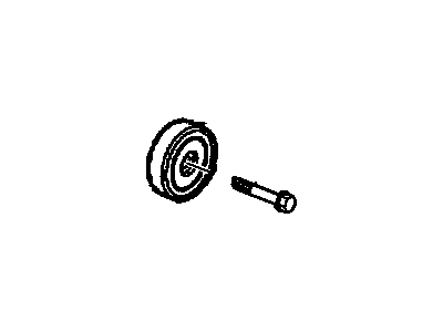 GM 12563326 Pulley Assembly, Belt Idler