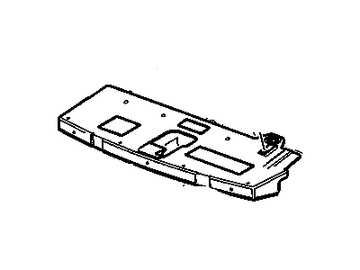 GM 22733551 Support, Front Bumper Fascia Center