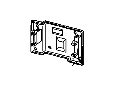 GM 16514476 Panel,Headlamp Mount