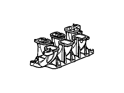 GM 12602220 Manifold, Lower Intake (Machine)