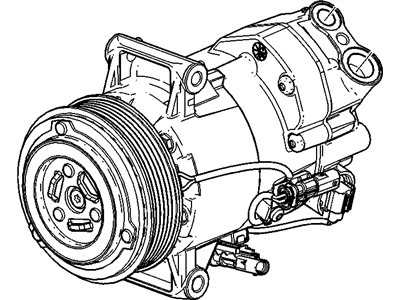 GM 39092875 Air Conditioner Compressor Kit