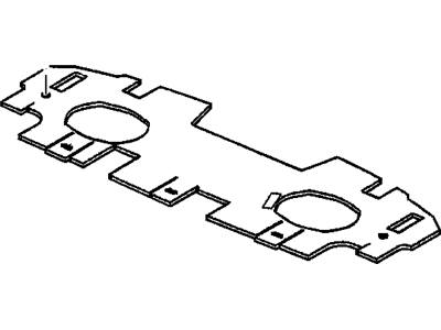 GM 25710078 Barrier Assembly, Rear Window Panel Sound