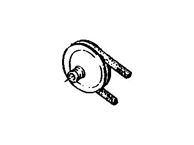 GM 25500489 Pulley,P/S Pump