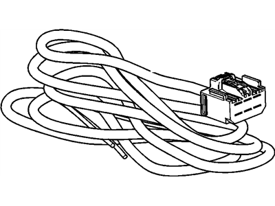 GM 25910883 Harness Assembly, Trailer Wiring Harness Extension