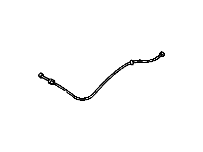 1990 Oldsmobile Calais Hood Cable - 22546637