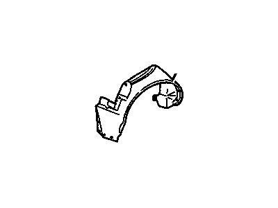 GM 22534093 Panel, Front Wheelhouse