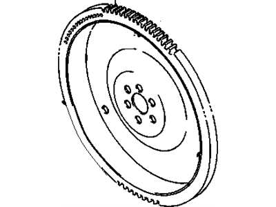 GM 96058097 Engine Crankshaft FLYWHEEL