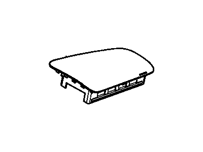 15814451 GM Cover, Inflator Restraint Instrument Panel Module Trim *Ebony Illustration 1 of 1
