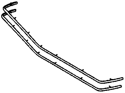 GM 16504999 Molding Assembly, Lower Front