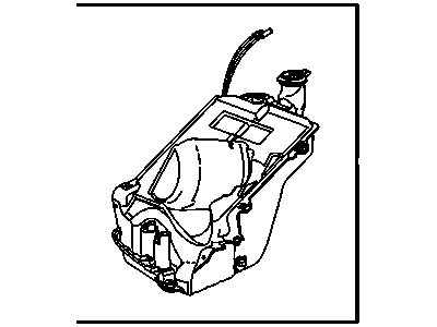 GM 88983019 Container,Windshield Washer Solvent(W/Pump)