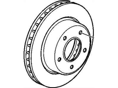 Chevrolet Astro Brake Disc - 15679711