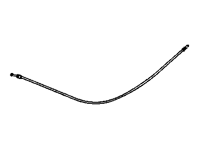 Pontiac Safari Hood Cable - 1716424