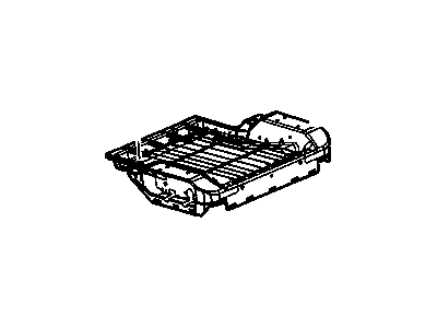 GM 12478301 Frame,Rear Seat Cushion