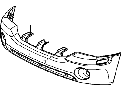 2006 GMC Envoy Bumper - 88937036