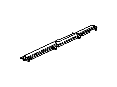 GM 15113923 Plate Assembly, Front Side Door Sill Trim *Graphite