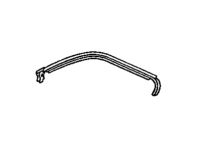 1992 Oldsmobile Achieva Door Seal - 22583898