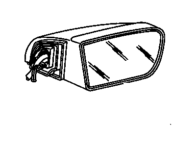 GM 3536308 Mirror Assembly, Outside Rear View