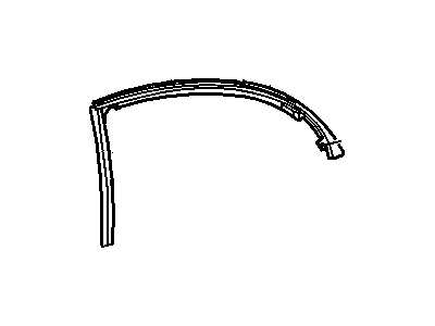 2002 Pontiac Bonneville Door Seal - 25740830