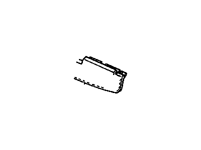 GM 14083929 Deflector, Radiator Air Lower