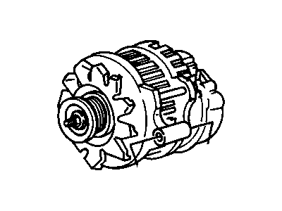 GMC R2500 Alternator - 10463164