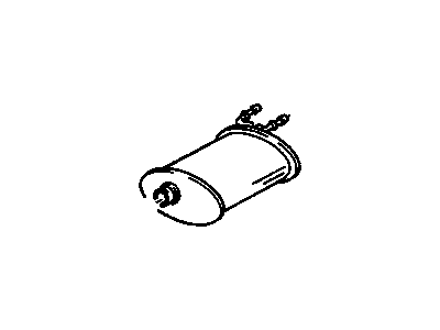 Buick Roadmaster Muffler - 10250709