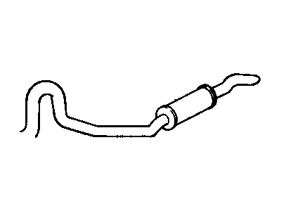 Buick Roadmaster Exhaust Pipe - 10204007