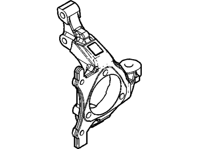 GM 13156041 Front, Steering Knuckle Spindle