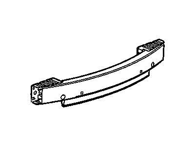 GM 20939879 Bar,Rear Bumper Imp