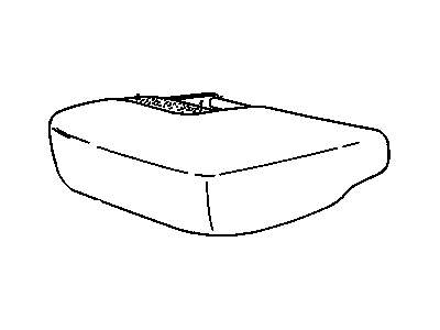 15662850 GM Trim Asm,Seat Cushion *Dark Blue* Illustration 1 of 1