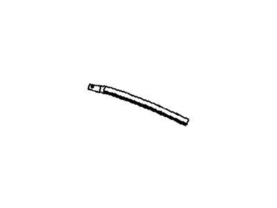 GM 22629166 Weatherstrip, Rear Side Door Auxiliary