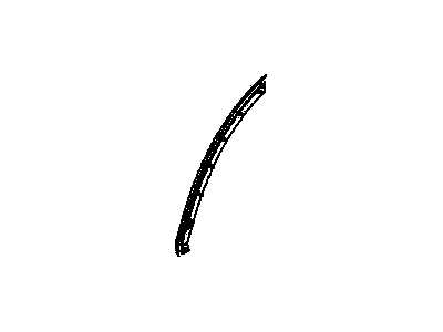 GM 22690232 Weatherstrip Asm,Rear Side Door Rear Auxiliary