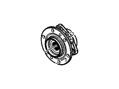 GM 19259798 Front Wheel Bearing (W/ Whl Spd Sen) <See Guide/Bfo>