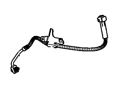 2009 GMC Envoy Brake Line - 19366691