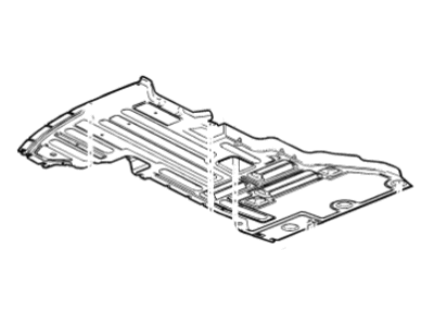 GM 23363173 Deflector Assembly, Underbody Rear Air Rear