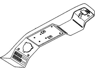 GM 2973932 Lamp Socket Assembly, Wedge Base