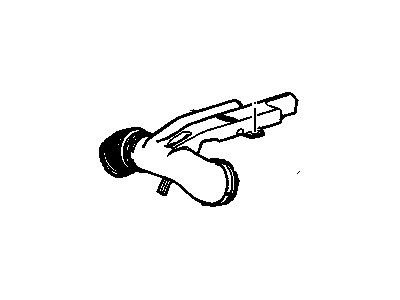 GM 15281860 Duct Assembly, Air Cleaner Outlet (W/ Resonator)