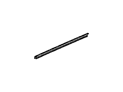 GM 22832142 Sealing Strip, Front Side Door Window Inner