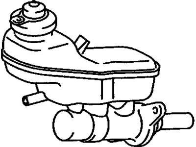 Pontiac Brake Master Cylinder - 19205191