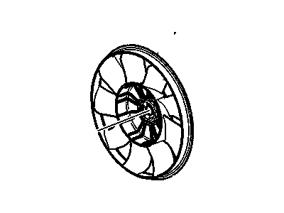 Pontiac Fan Blade - 20757668