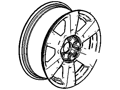 GMC Terrain Spare Wheel - 23406148