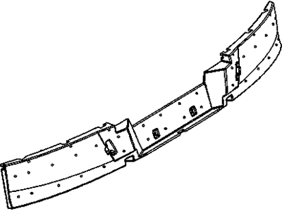 GM 93357706 Absorber,Rear Bumper Fascia Energy