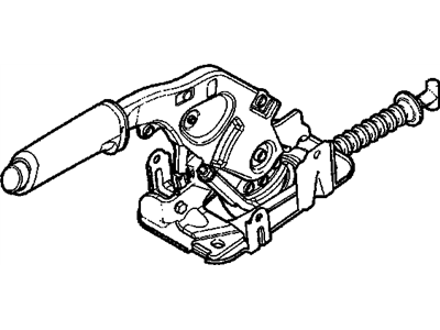 GM 13237277 Lever,Parking Brake (W/ Bracket)