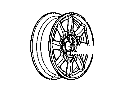 Buick Lesabre Spare Wheel - 9594197