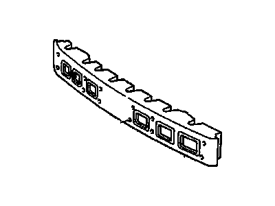 GM 10167254 Plate Assembly, Front Bumper Imp Bar Stud