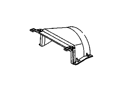 1992 GMC G3500 Fan Shroud - 15973613